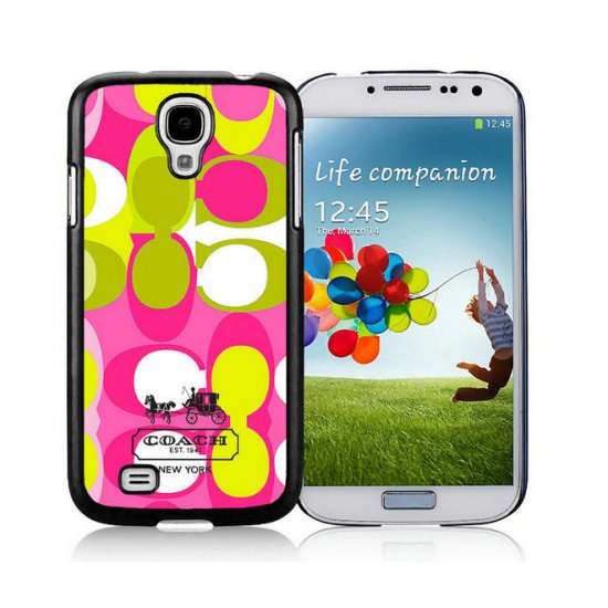 Coach In Signature Multicolor Samsung Galaxy S4 9500 AJS Coach In Signature Multicolor Samsung Galaxy S4 9500 AJS